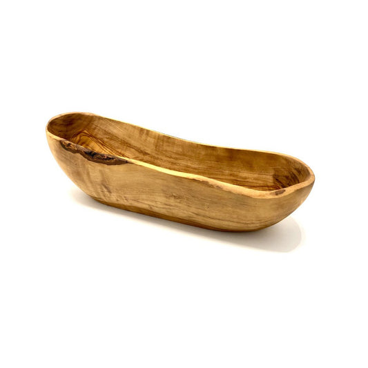 Bol à pain RUSTIC 35 – 39 cm en bois d'olivier